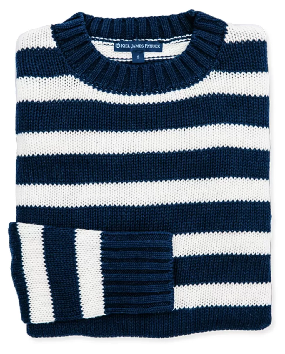 Women Kiel James Patrick Atlantic Striped Sweater