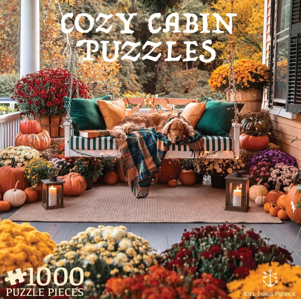 Kiel James Patrick Cozy Autumn Porch Puzzle