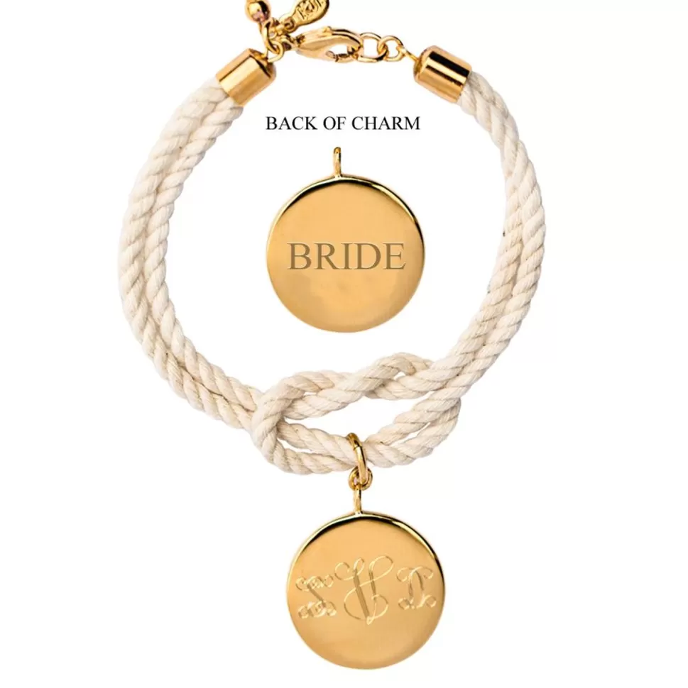 Kiel James Patrick East Hampton Knot Monogram Wedding Bracelet