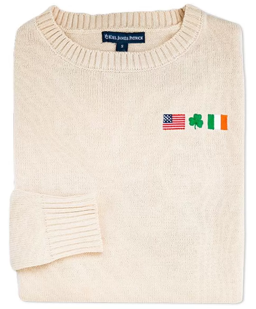 Men Kiel James Patrick Embroidered Irish American Sweater (Men'S)