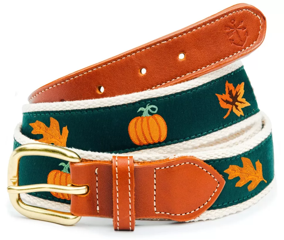 Kiel James Patrick Fall Foliage Ribbon Belt