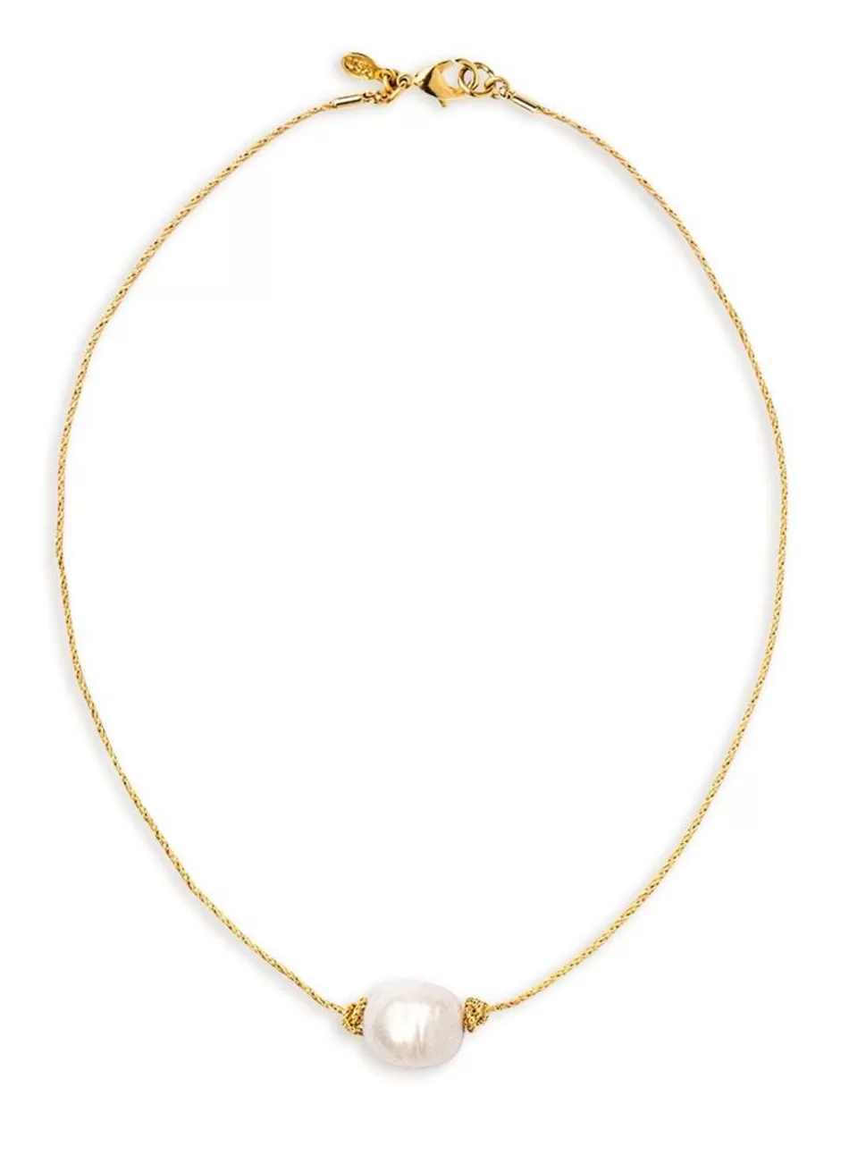 Kiel James Patrick Golden Tide Pearl Knot Necklace