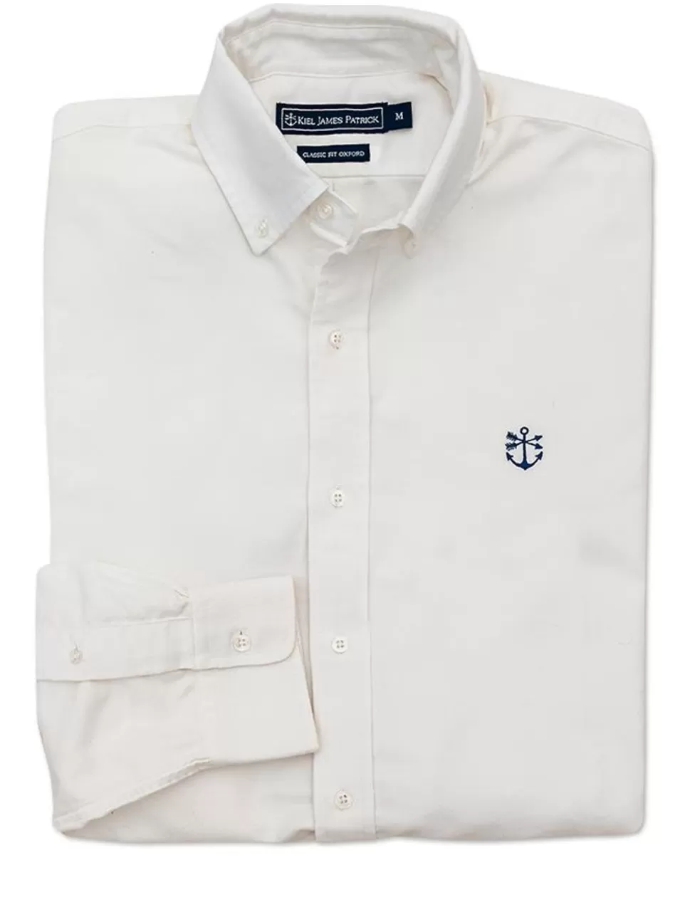 Men Kiel James Patrick Hyannisport White Oxford