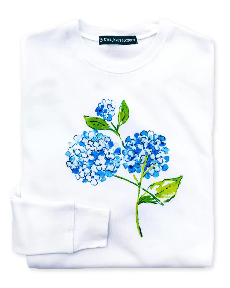 Women Kiel James Patrick Hydrangea Bloom Sweatshirt