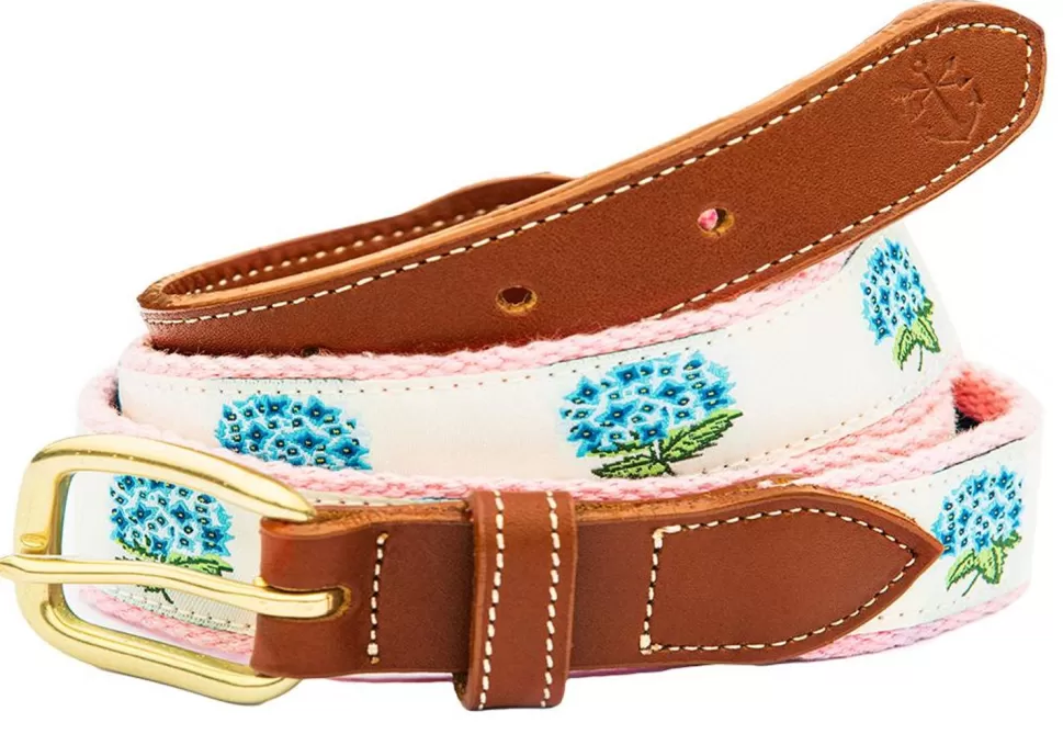 Kiel James Patrick Hydrangea Bloom Women'S Ribbon Belt