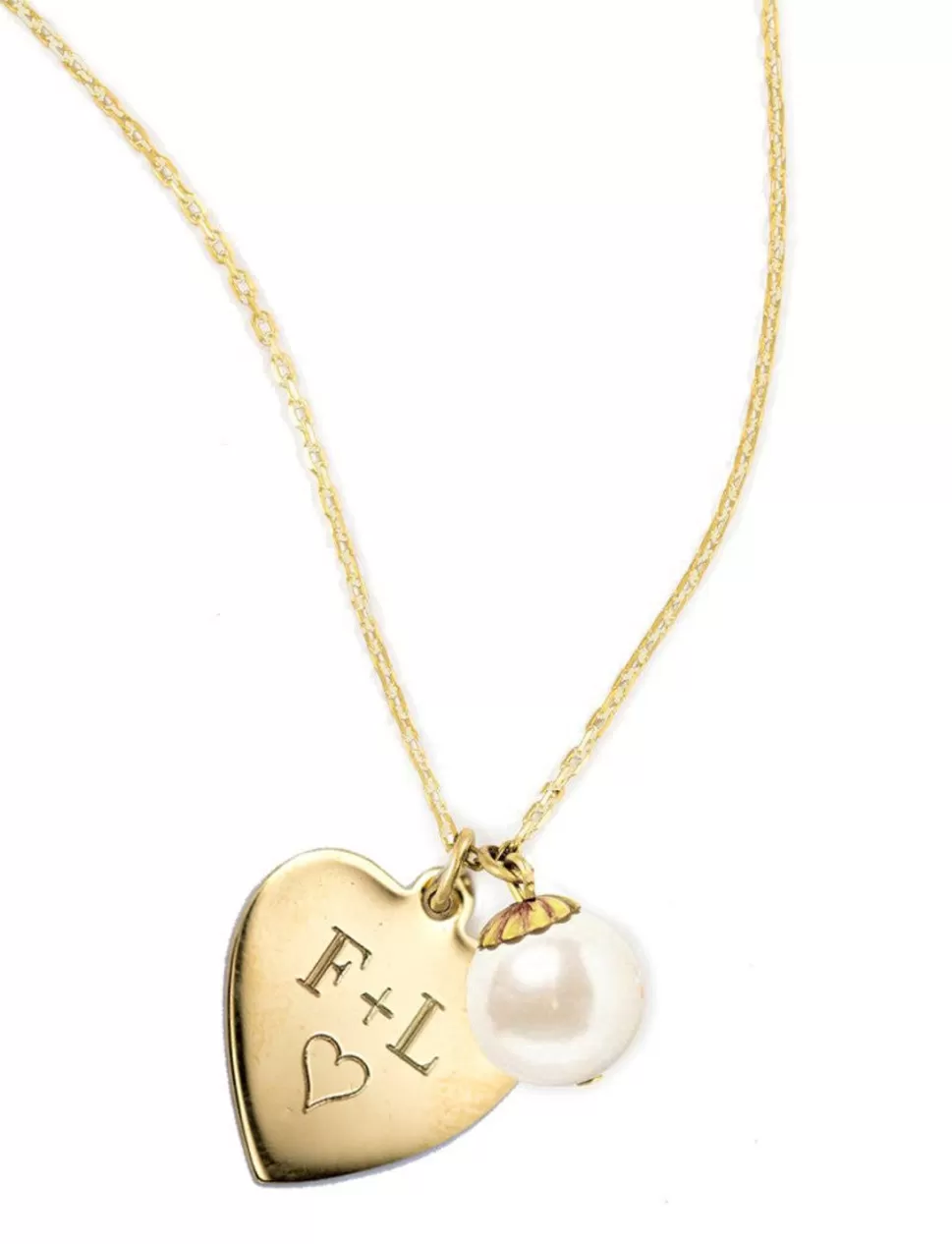 Kiel James Patrick I Heart Pearls Gold