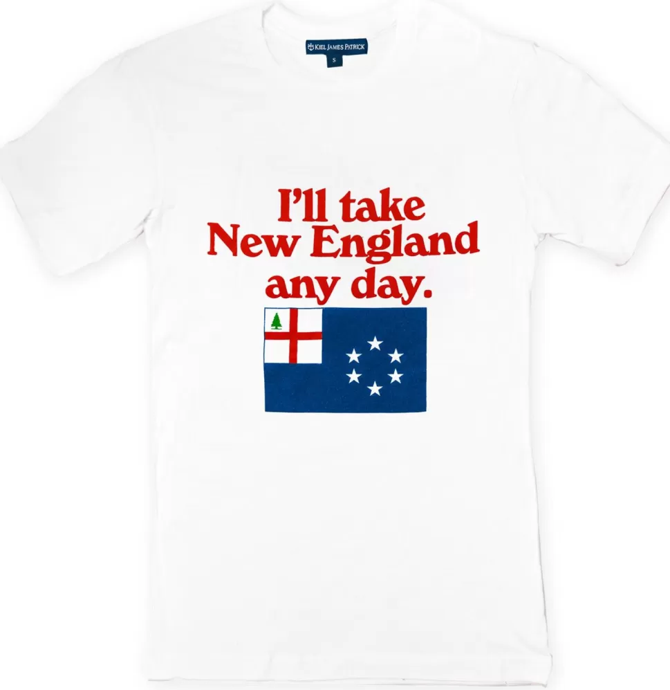 Men Kiel James Patrick I'Ll Take New England Any Day Tee