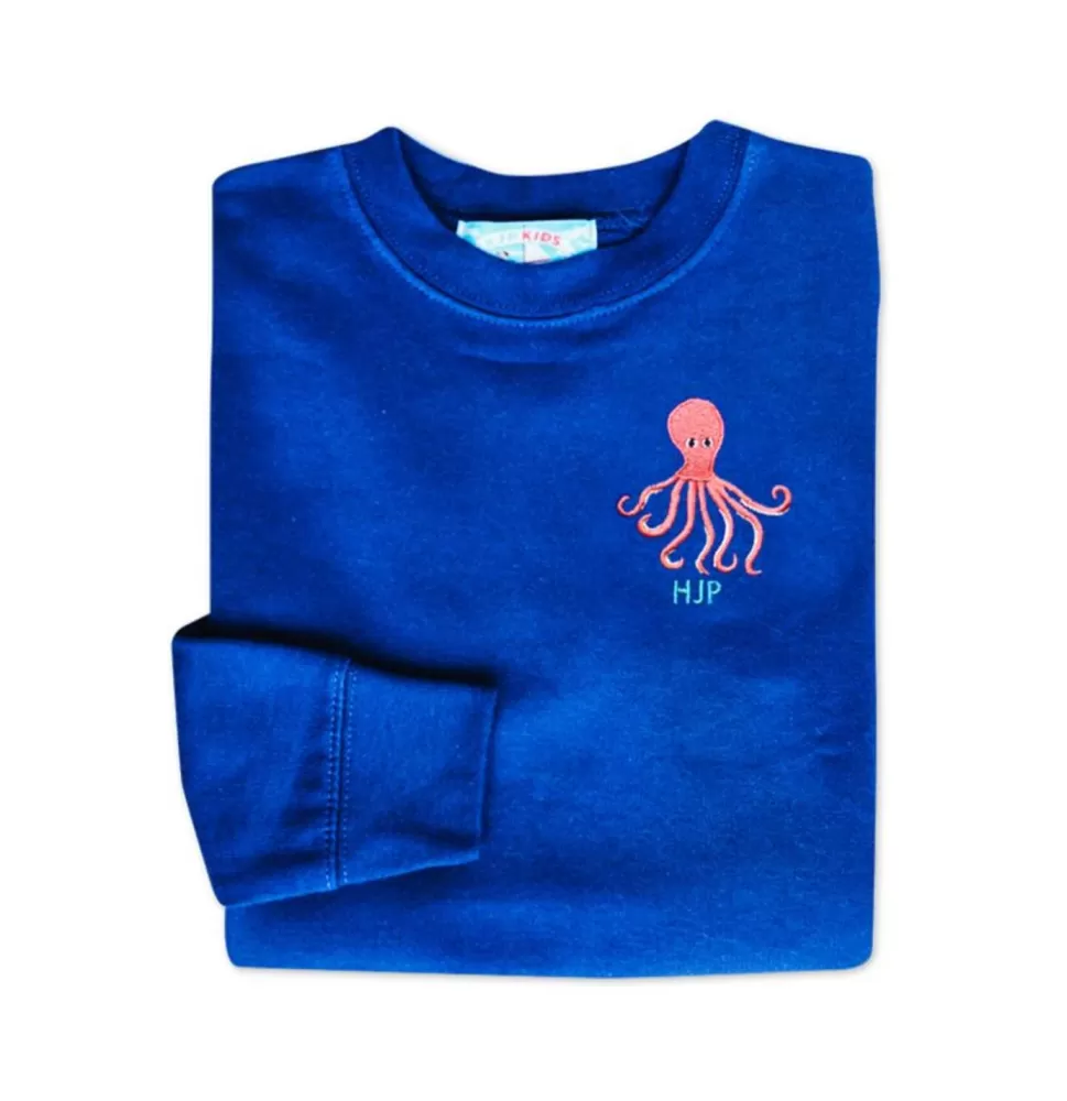 Kids Kiel James Patrick Inky Octopus Kids Sweatshirt