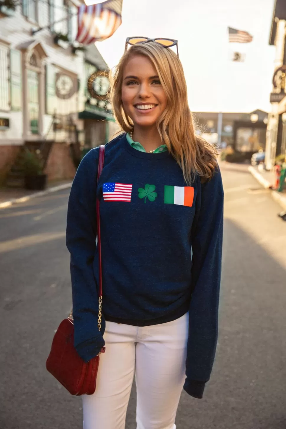 Women Kiel James Patrick Irish American Sweatshirt