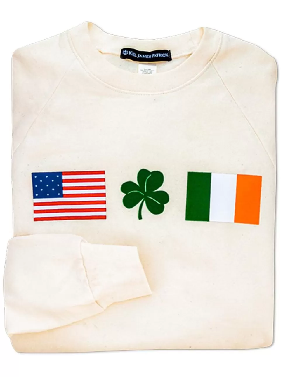 Women Kiel James Patrick Irish American Sweatshirt - Cream