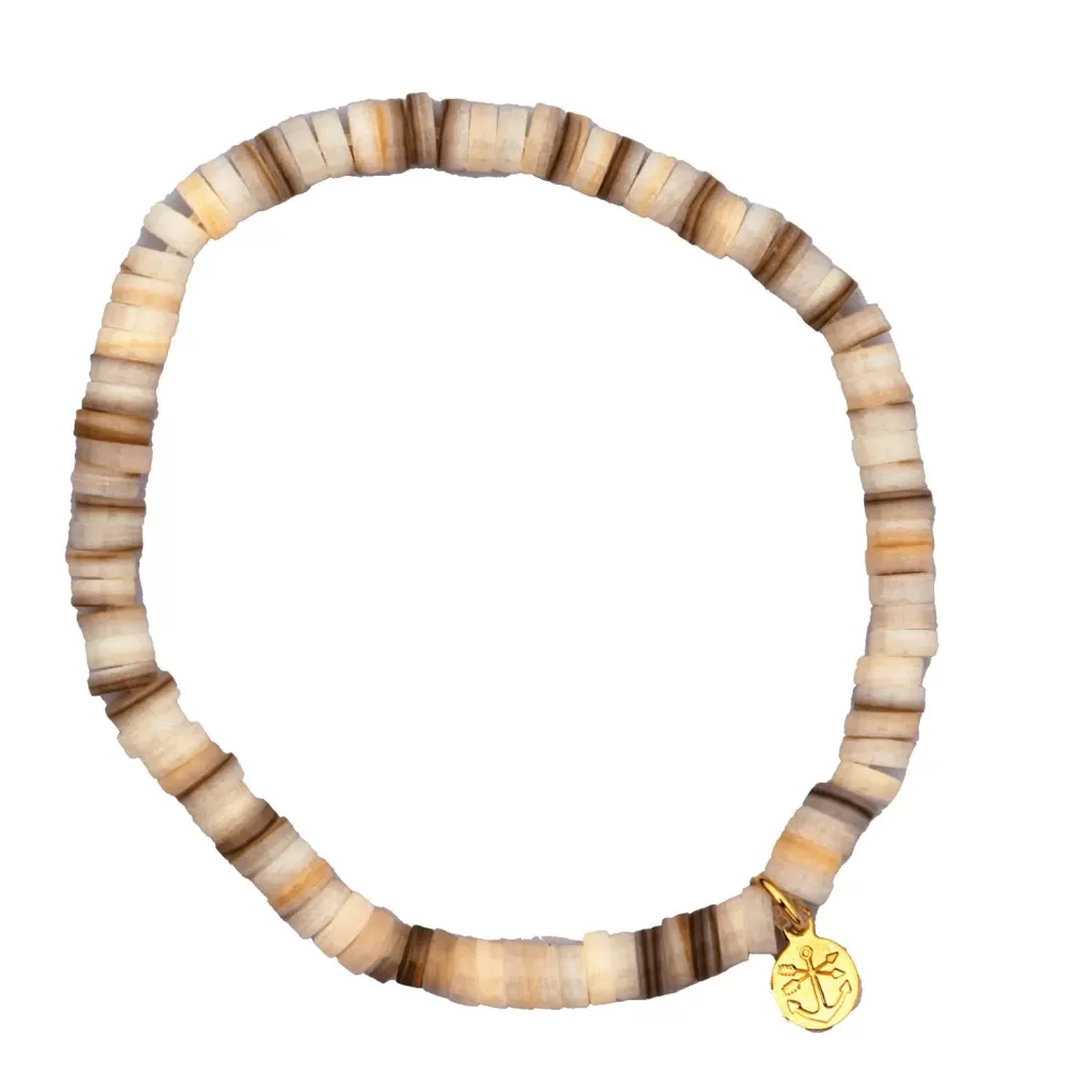 Kiel James Patrick Ivory Sands Shell Bracelet