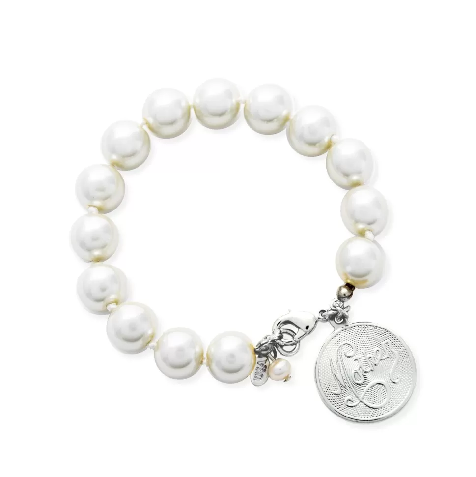 Kiel James Patrick Mother Pearl Bracelet