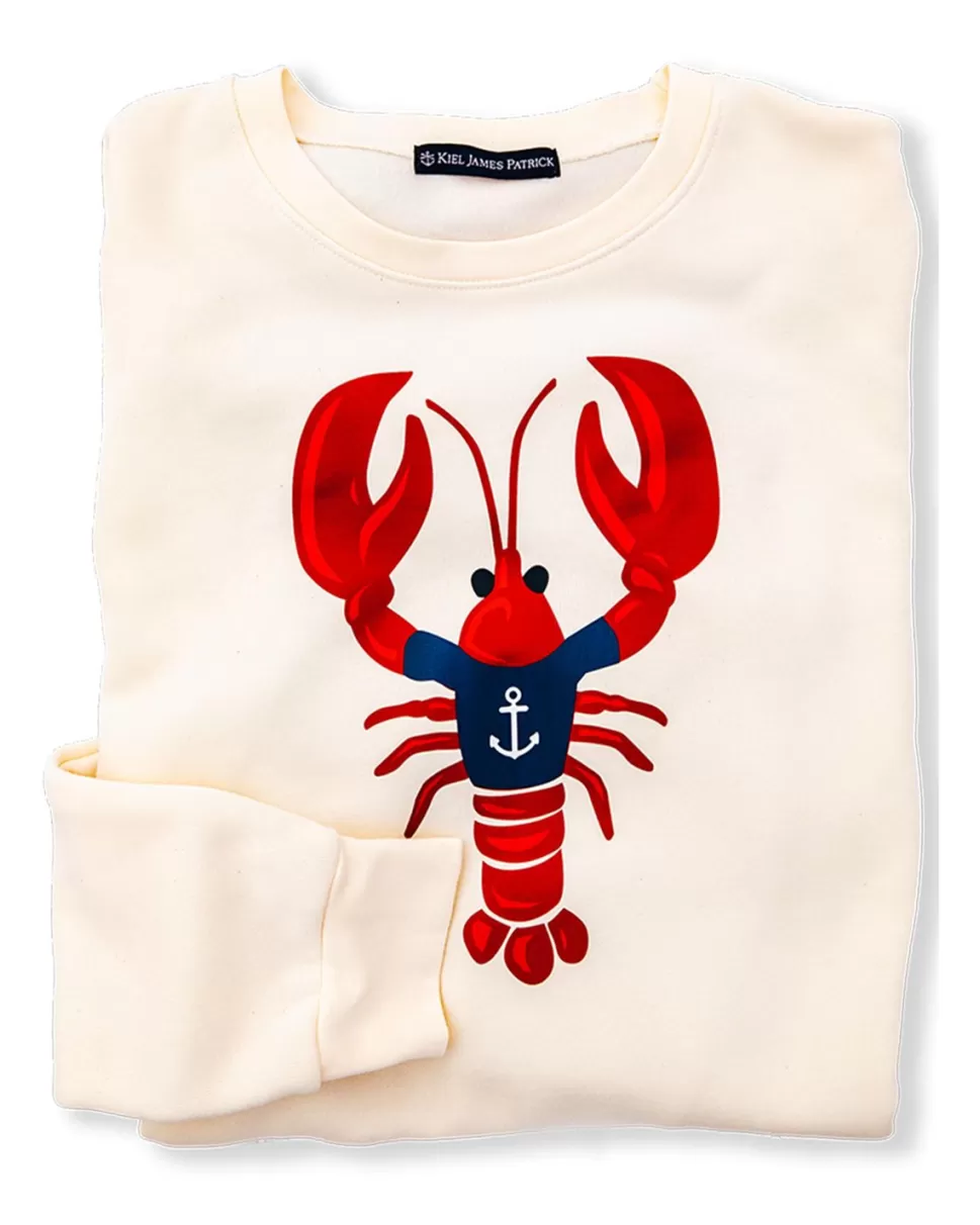 Women Kiel James Patrick Nautical Lobster Sweatshirt