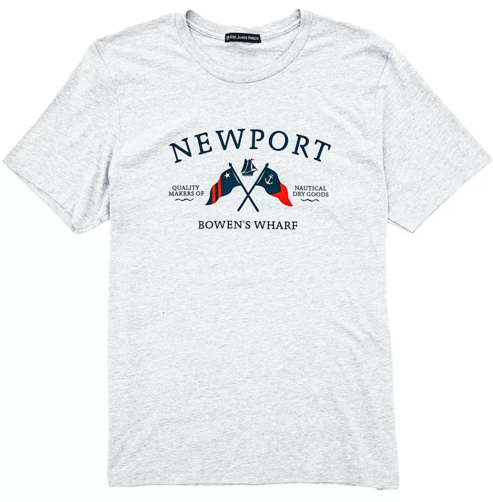 Men Kiel James Patrick Newport Bowen'S Wharf Flag T-Shirt