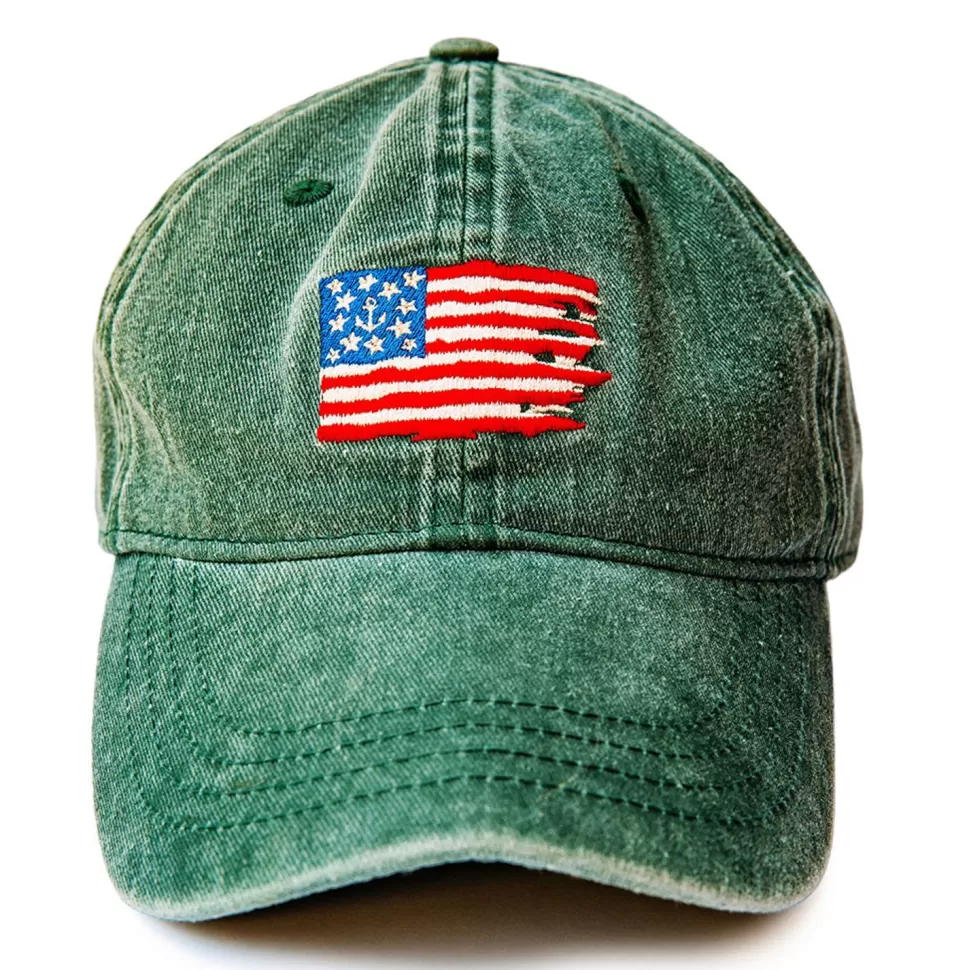 Kiel James Patrick Old Glory Hat- Green