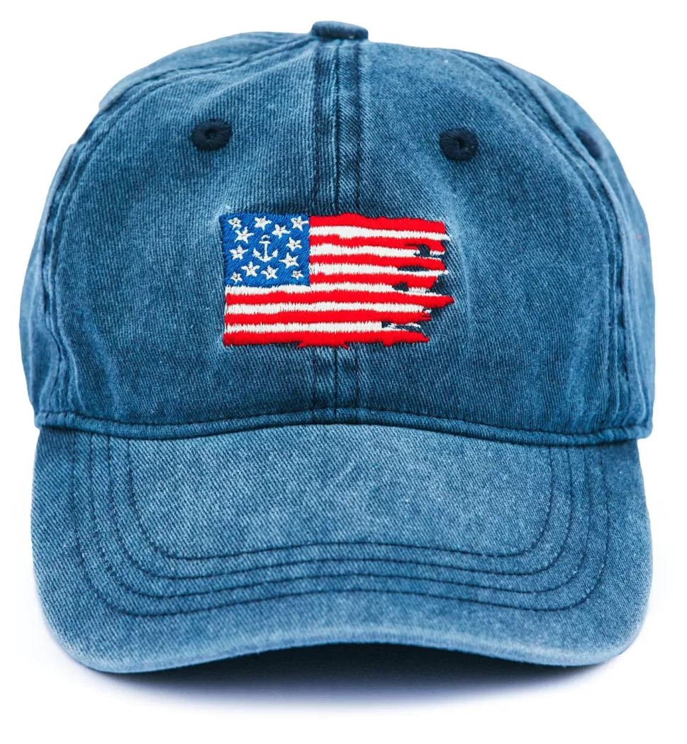 Kiel James Patrick Old Glory Hat- Navy