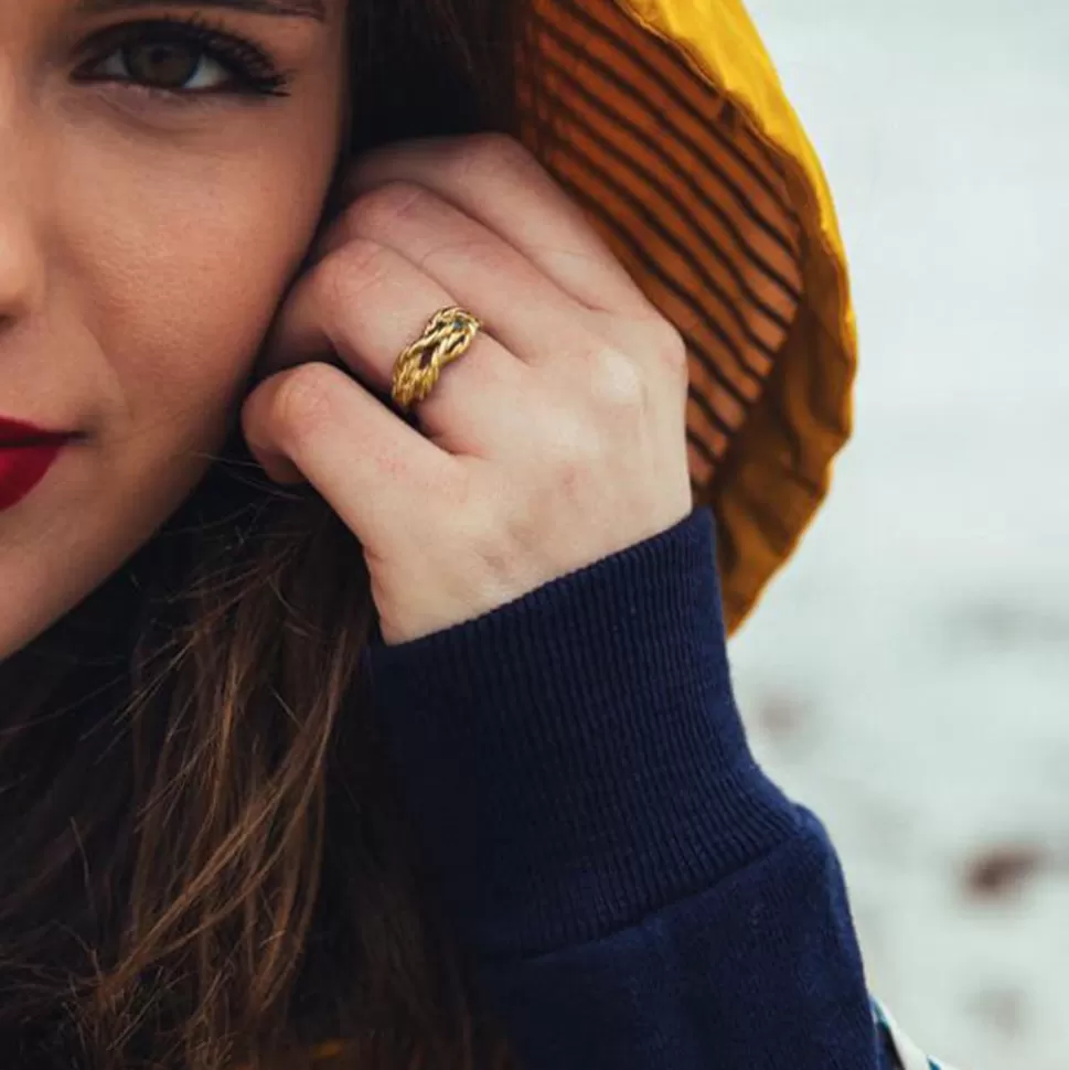 Kiel James Patrick Sailor Knot Ring - Gold