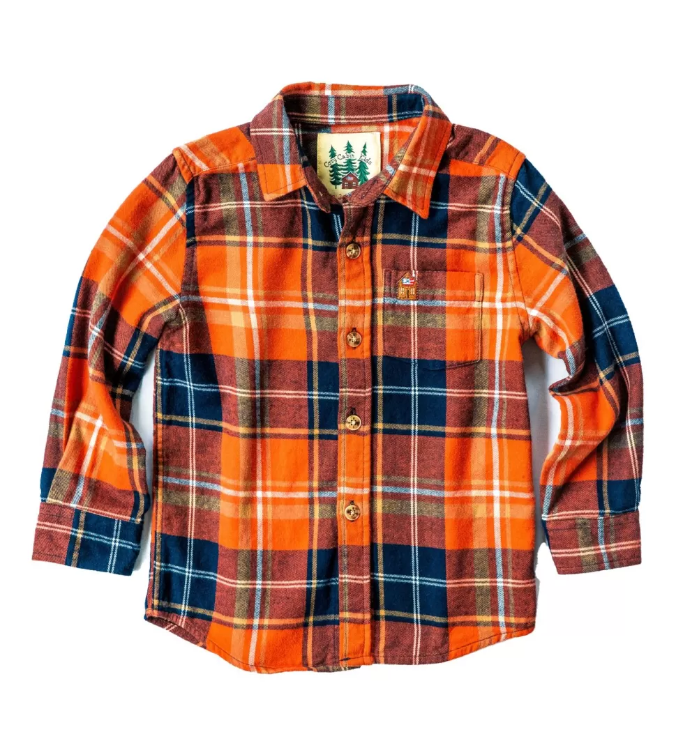 Kids Kiel James Patrick Shenandoah Sunset Kids Flannel Shirt