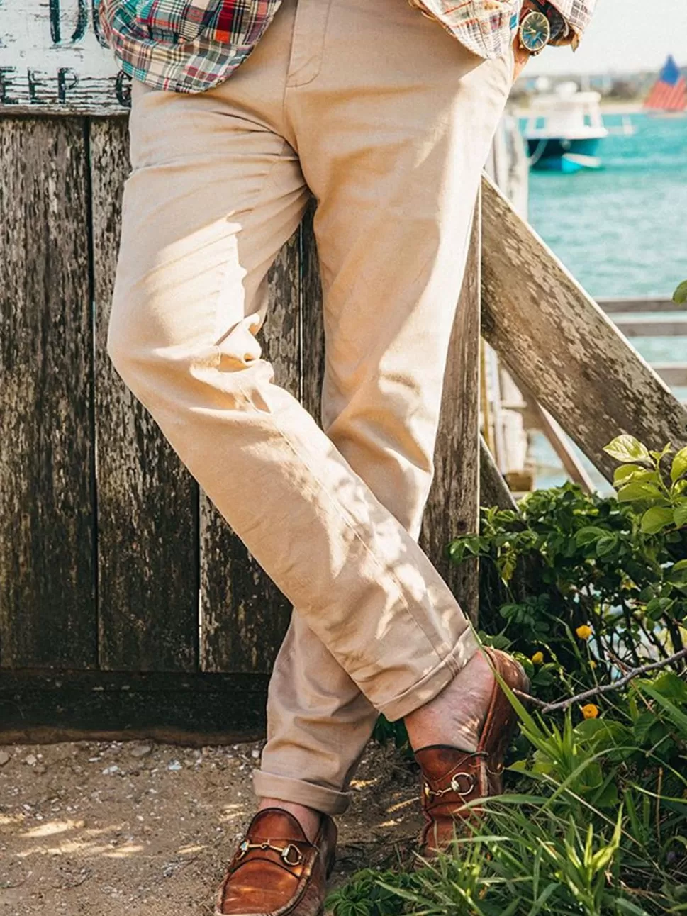 Men Kiel James Patrick The New England Chinos - Tan