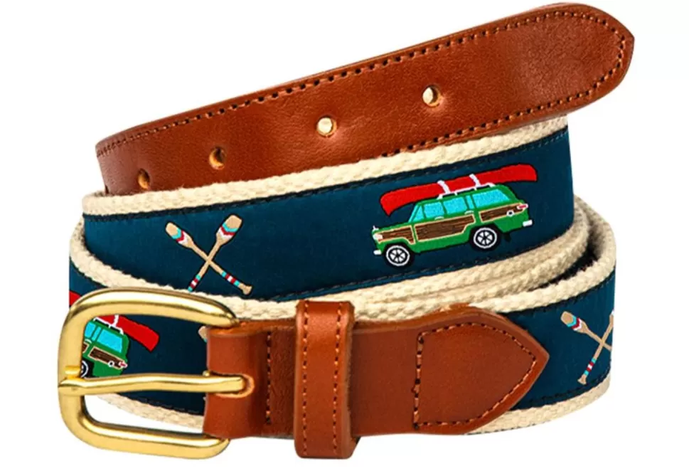 Kiel James Patrick Woody Ribbon Belt