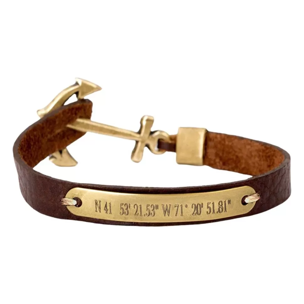 Kiel James Patrick World Traveler'S Bracelet - Tan